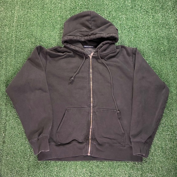 Brandy Melville Tops - Black Brandy Melville Zip-Up Hoodie